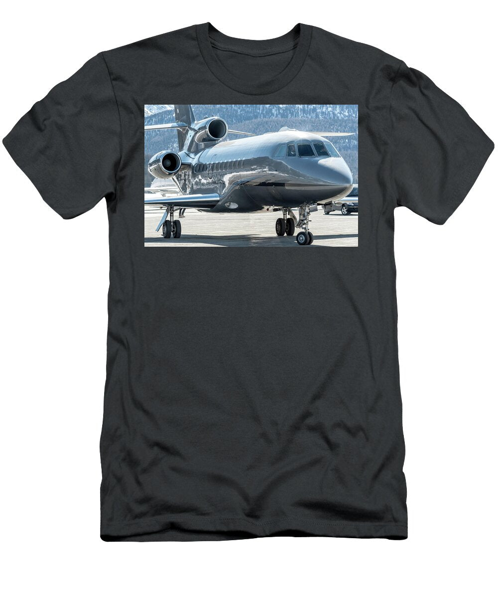 1 Reflection Over Dassault Falcon 900 Roberto Chiartano T-Shirt
